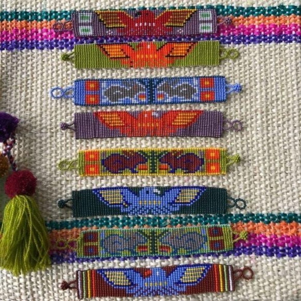 Costume Baldor Beaded Phoenix & Rabbit Bracelet
